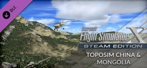 Microsoft Flight Simulator X: Steam Edition - Toposim China & Mongolia