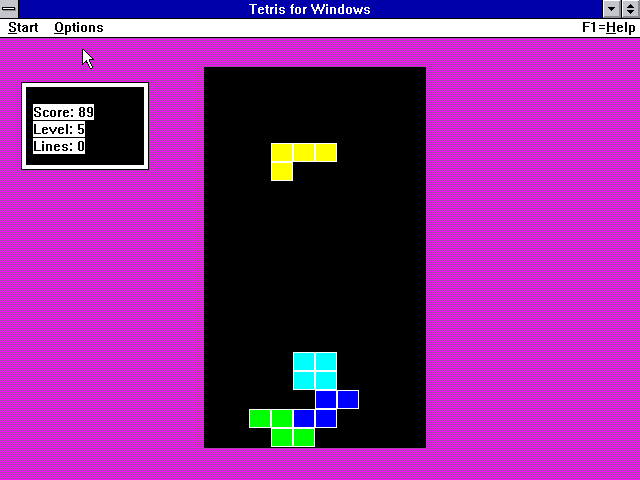 Tetris for Windows