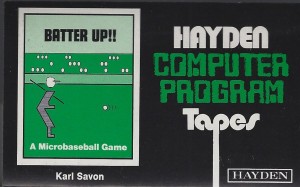 Batter Up!! A Microbaseball Game