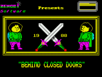 Behind Closed Doors