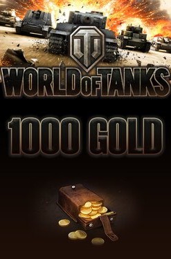 World of Tanks - 1000 Gold