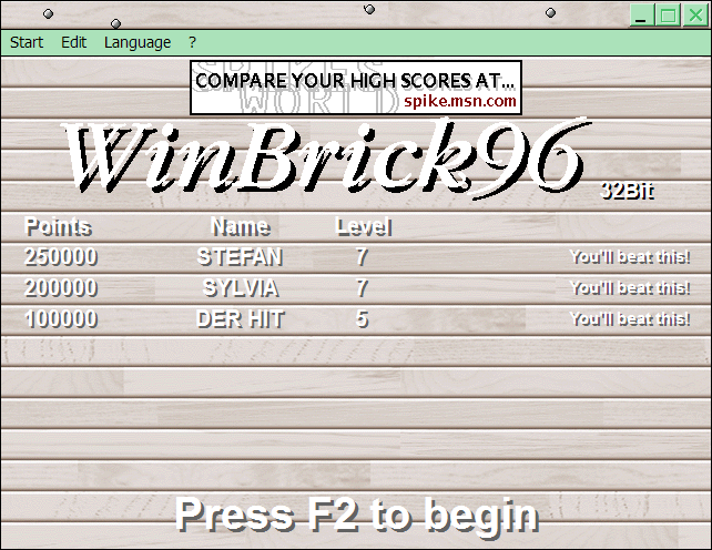 WinBrick96