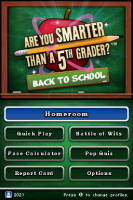 Are You Smarter Than A 5th Grader?: Back To School