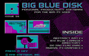 Big Blue Disk #56