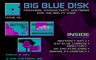 Big Blue Disk #56