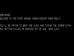 Road Rally