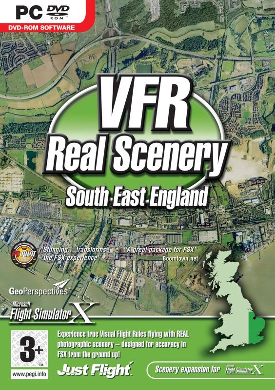 VFR Real Scenery: South East England