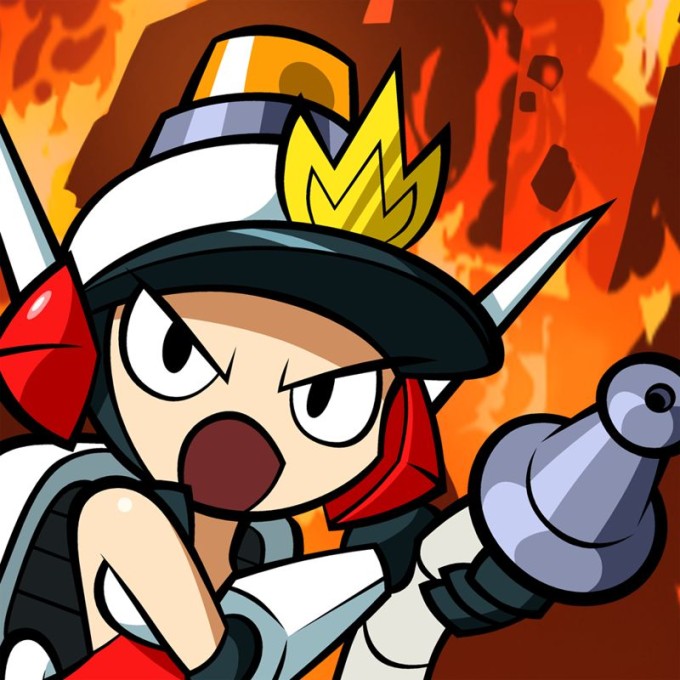 Mighty Switch Force!: Hose It Down!
