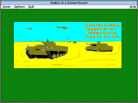 Battles in a Distant Desert