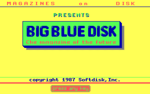 Big Blue Disk #8