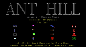 Ant Hill volume 2: Down an Abyss!