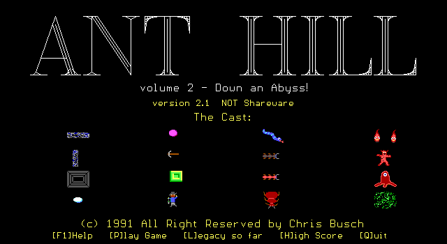 Ant Hill volume 2: Down an Abyss!