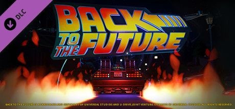 Planet Coaster: Back to the Future Time Machine Construction Kit