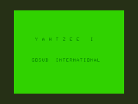 Yahtzee I