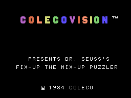 Dr. Seuss's Fix-Up the Mix-Up Puzzler