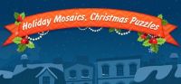 Holiday Mosaics. Christmas Puzzles