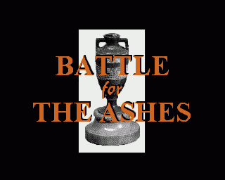 Battle for the Ashes
