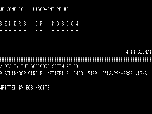 Sewers of Moscow
