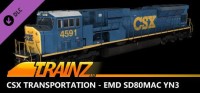 Trainz 2022: CSX Transportation - EMD SD80MAC YN3