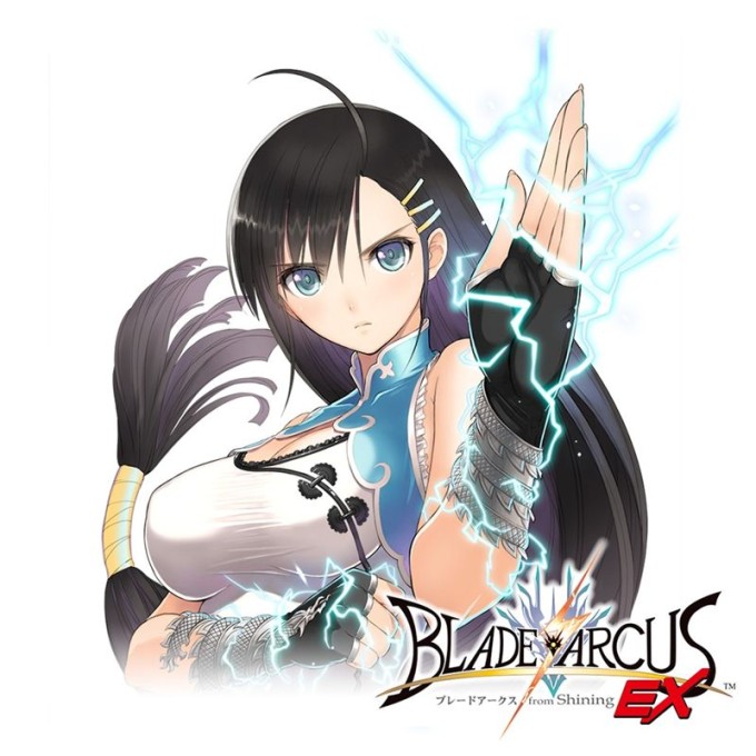 Blade Arcus from Shining: Battle Arena