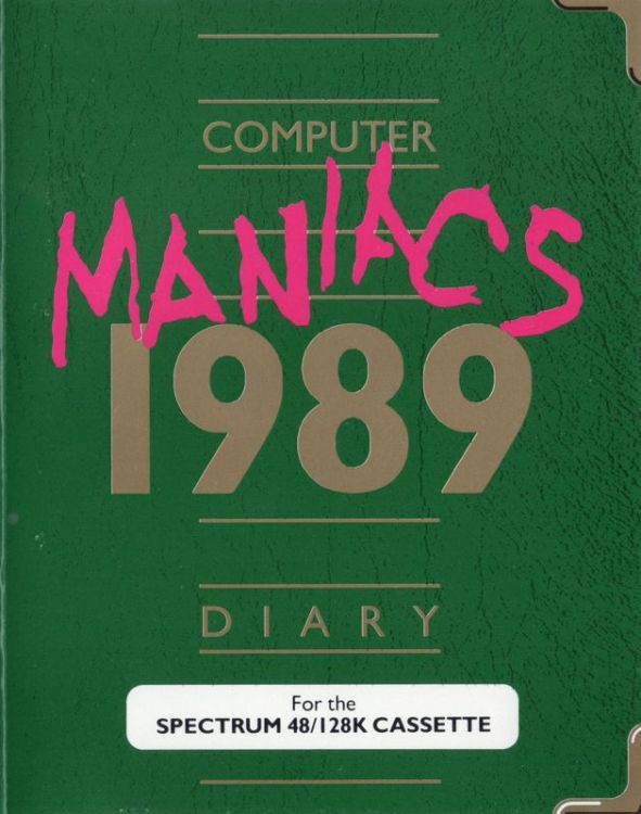 Computer Maniacs 1989 Diary