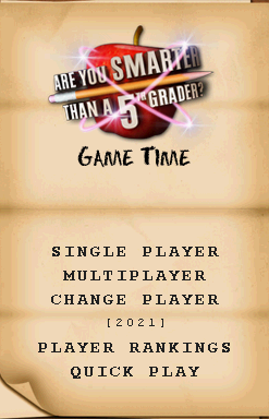 Are You Smarter Than a 5th Grader?: Game Time