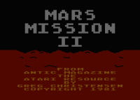 Mars Mission II