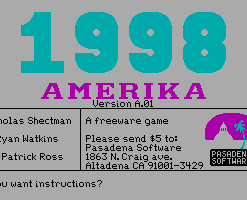 1998 Amerika