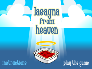 Lasagna from Heaven