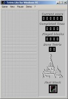 Tetris Lite for Windows 95