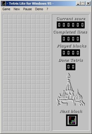 Tetris Lite for Windows 95