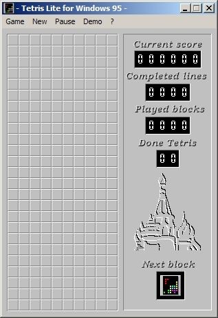 Tetris Lite for Windows 95