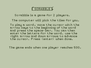 Scrabble