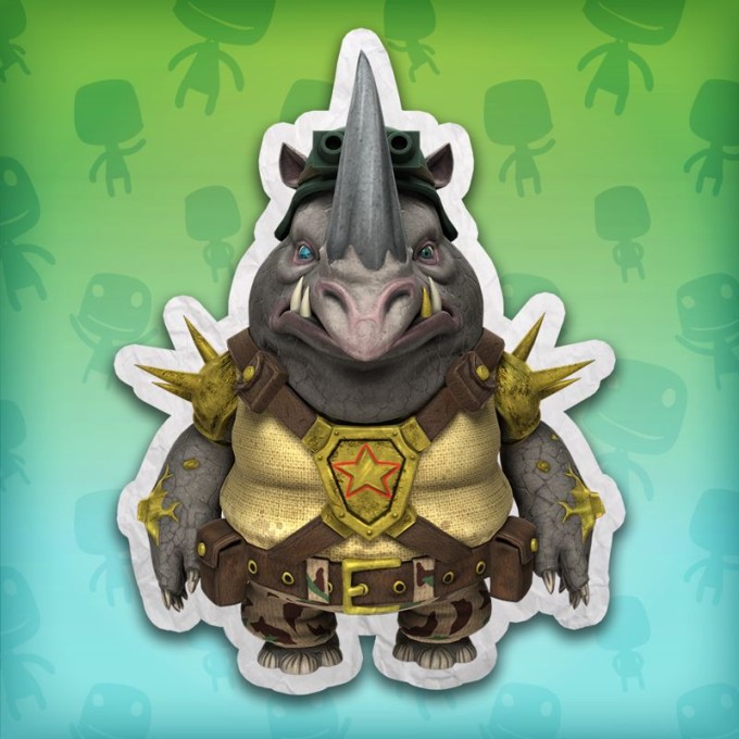 LittleBigPlanet 3: TMNT Rocksteady Costume