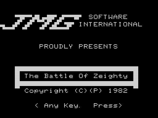 The Battle of Zeighty