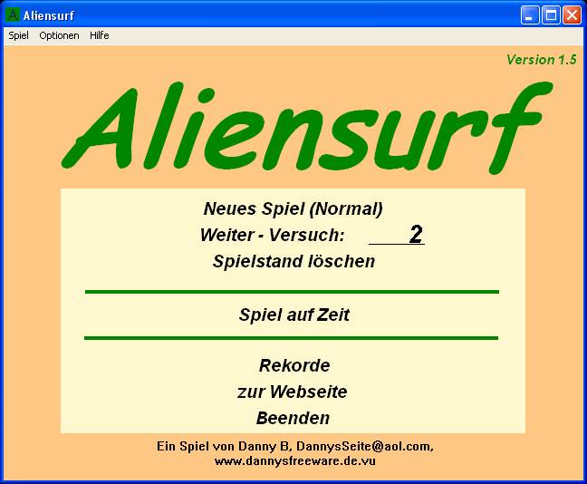 Aliensurf