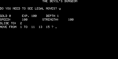 Devil's Dungeon
