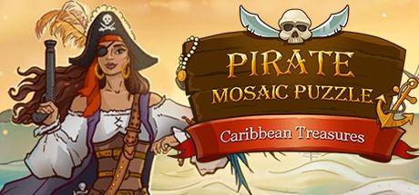 Pirate Mosaic Puzzle: Caribbean Treasures