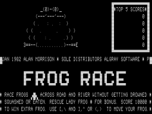 Frog Race