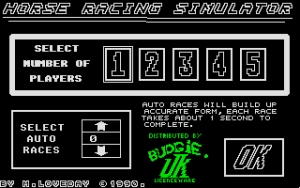 Horse Racing Simulator