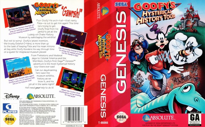 Goofy's Hysterical History Tour