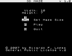 3D Maze