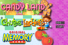 Candy Land / Chutes & Ladders / Original Memory Game