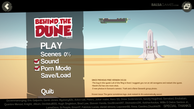 Behind the Dune