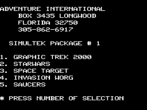 Simutek Package One