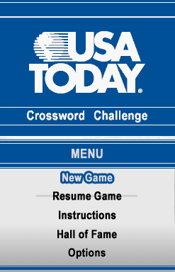 USA Today: Crossword Challenge