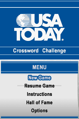 USA Today: Crossword Challenge