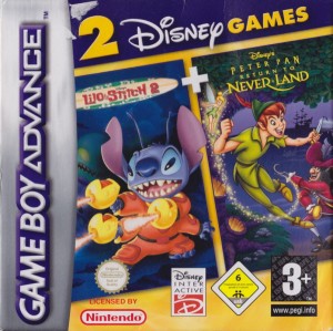 2 Disney Games: Disney's Lilo & Stitch 2 + Disney's Peter Pan: Return to Never Land