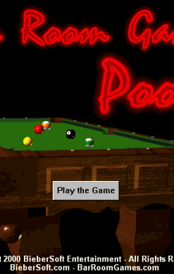 Bar Room Games: Pool