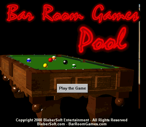 Bar Room Games: Pool